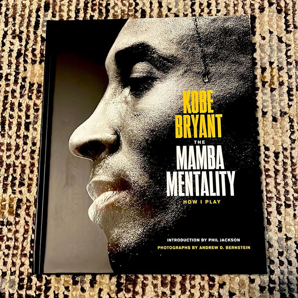 The Mamba Mentality: How I Play hard cover book. Brand new.